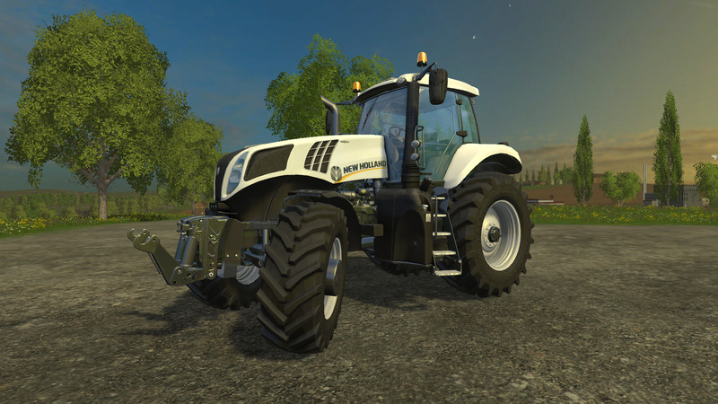 New Holland T8 Ultra White