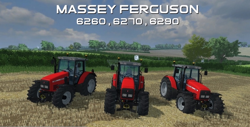 MASSEY FERGUSON 6200 Tractors Series Pack