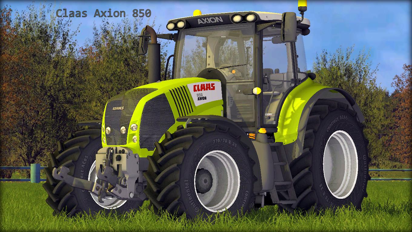 CLAAS AXION 850 Tractor