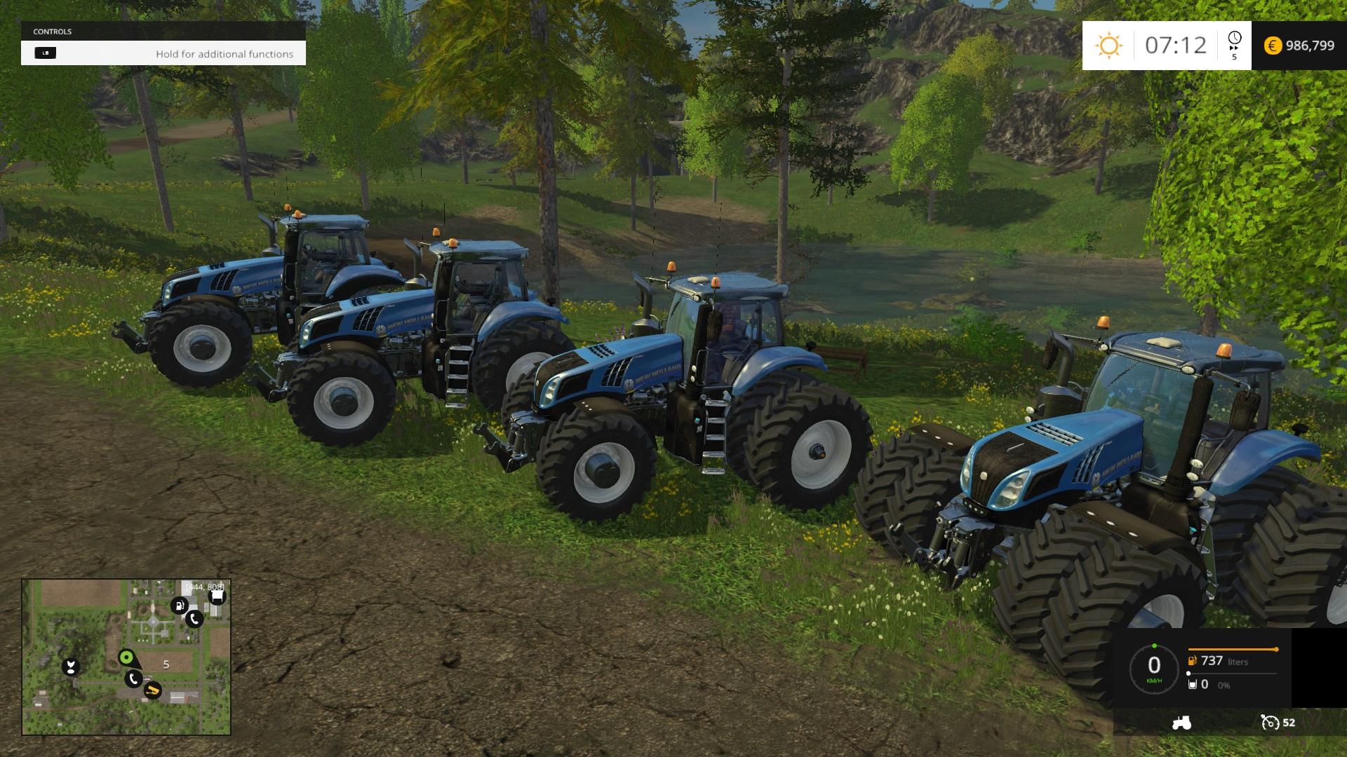 NEW HOLLAND T8’S 4 