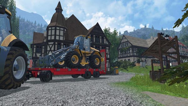 Schwarzmuller low loader 