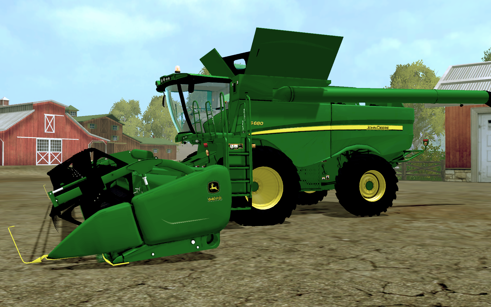 John deere simulator. John Deere s680. Джон Дир комбайн для ФС 15. John Deere 680. John Deere s 690 FS 15.